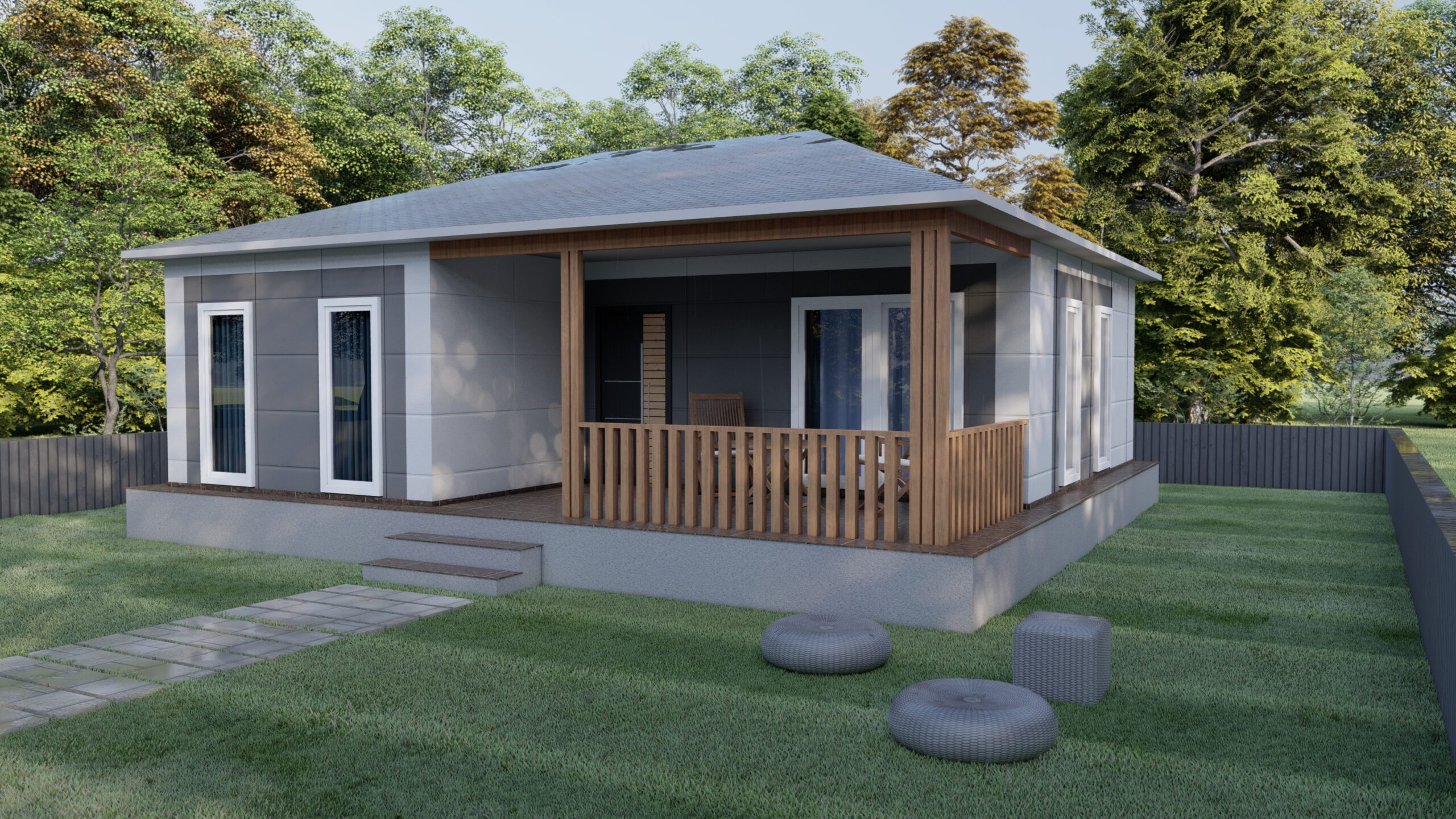 YTP-1076 Tek Kat Prefabrik