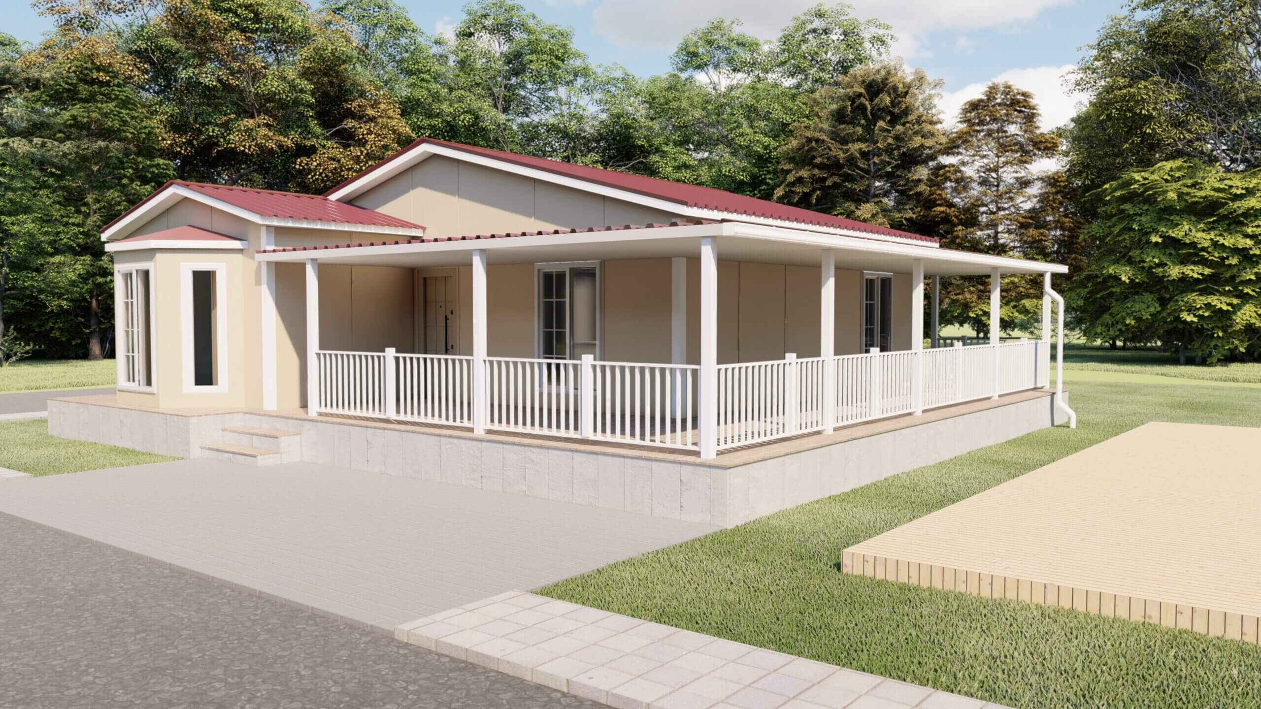 YTP-1095 Tek Kat Prefabrik