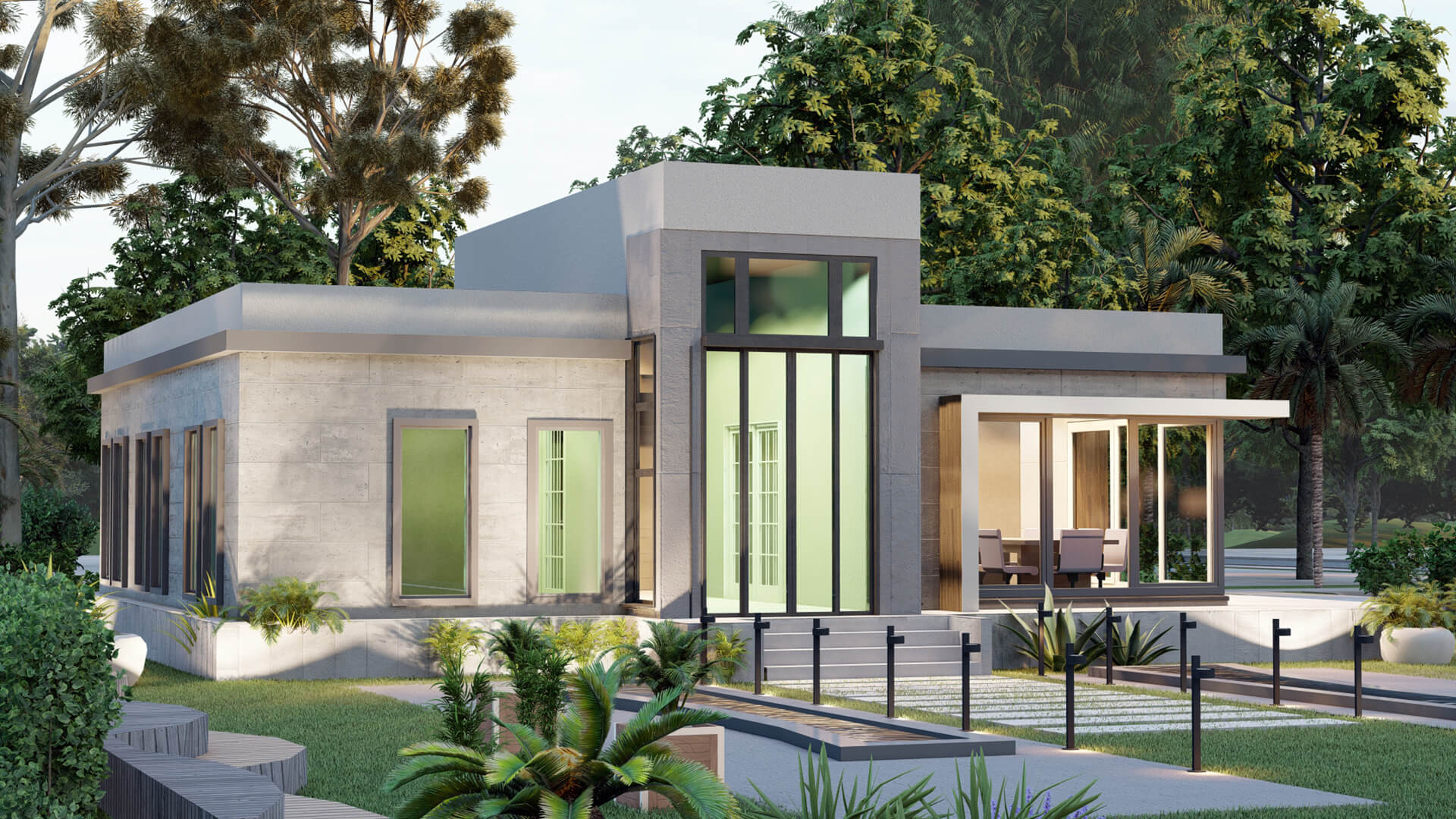 YO-1143 Tek Kat Ofis Yapı gorsel 5