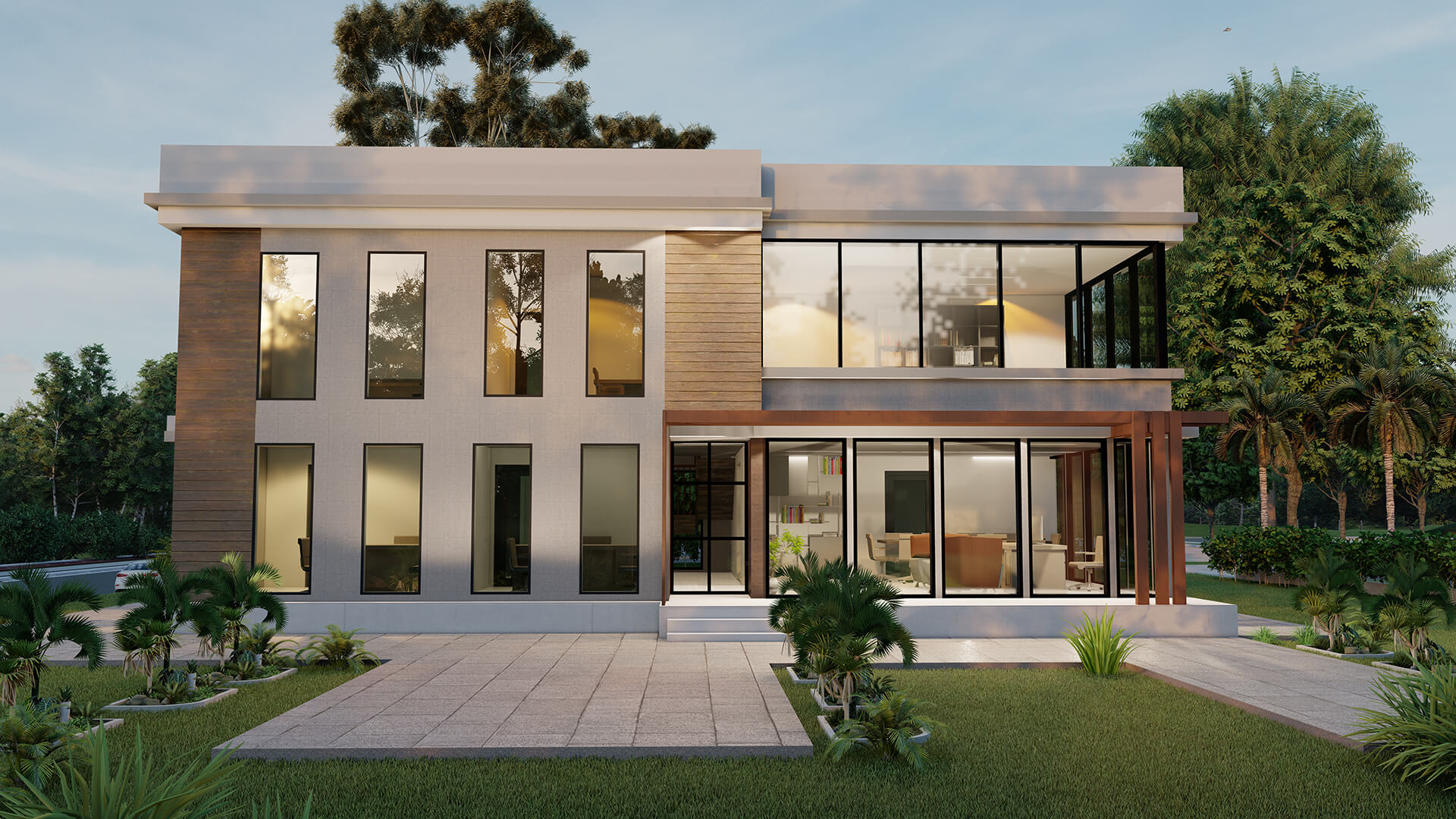 YİO-2275 Çift Kat Ofis Yapı gorsel 4