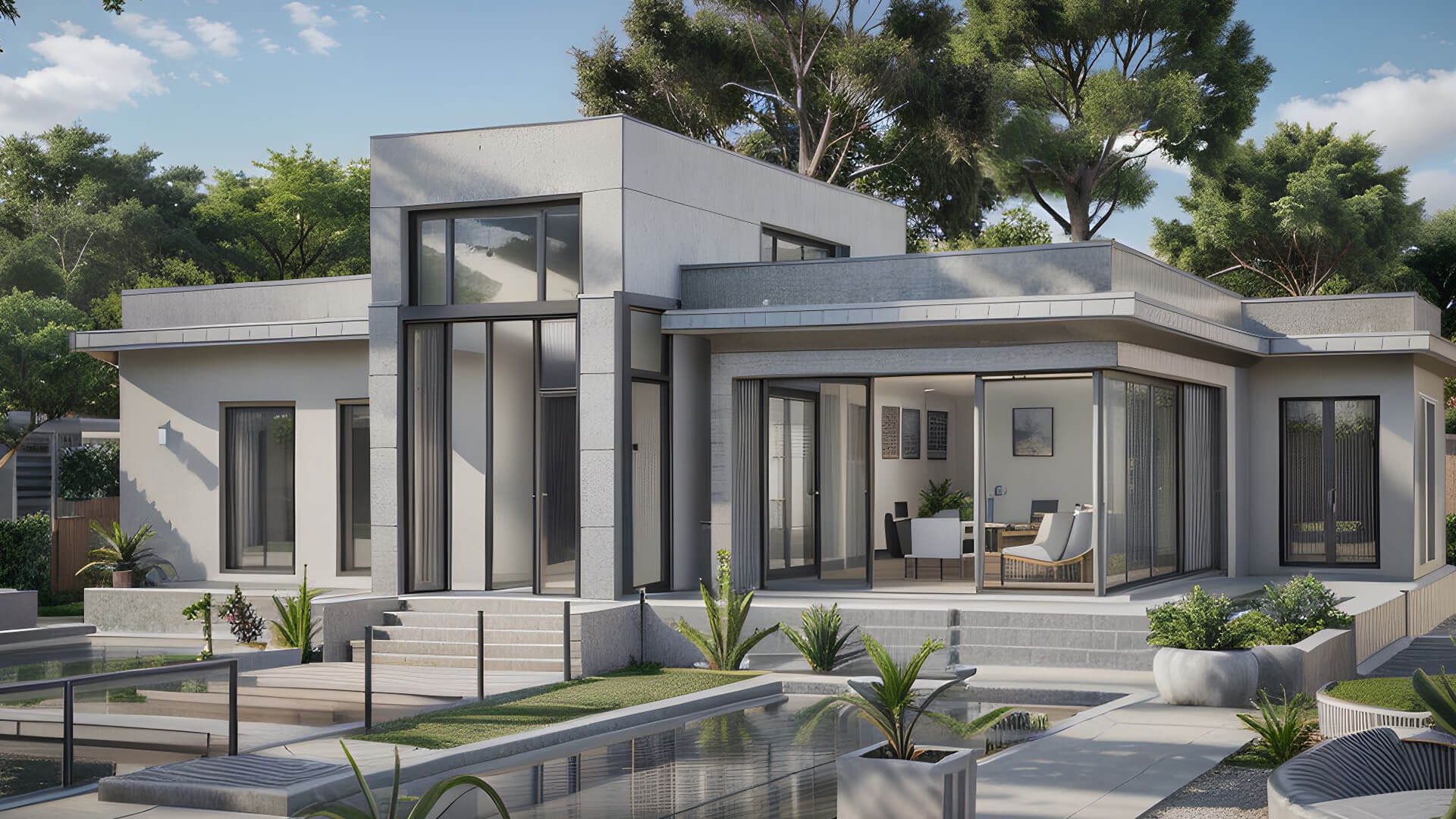 YO-1143 Tek Kat Ofis Yapı gorsel 3